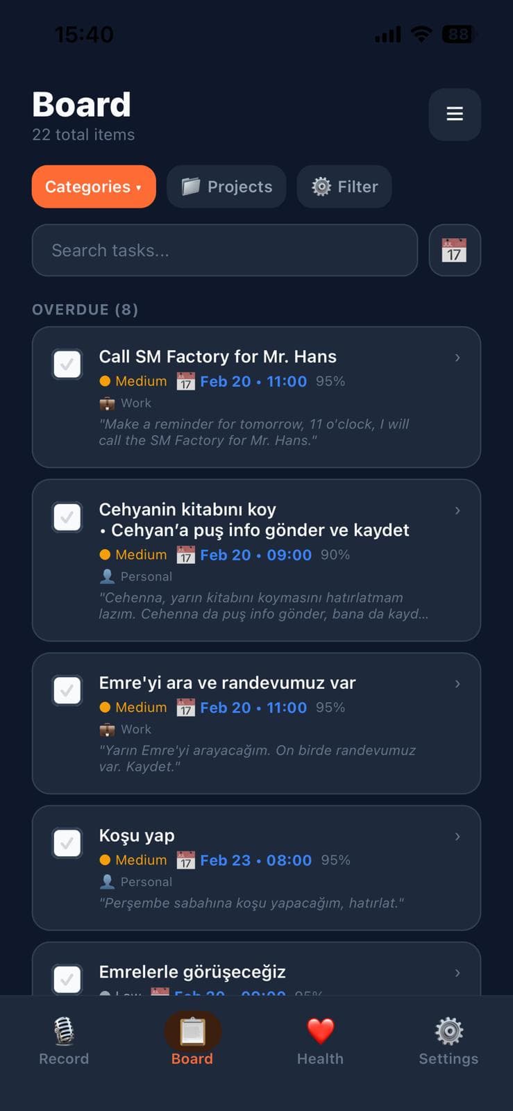 Akıllı Görev Yönetimi